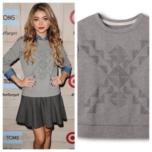 Toms for Target tribal crew neck